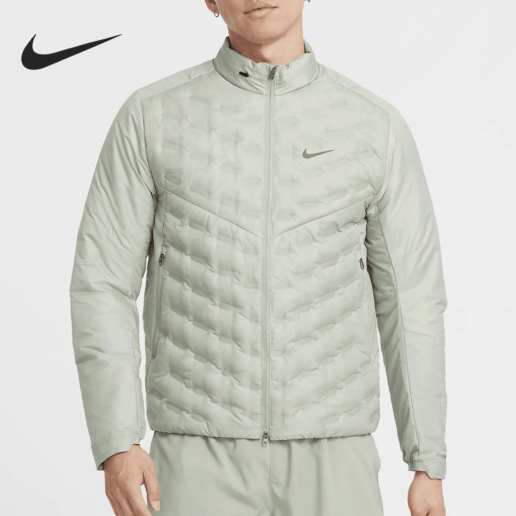 Nike/Nike Genuine Autumn and Winter New Men's Spliced Warm Running Sports down Jacket Fb7557-370