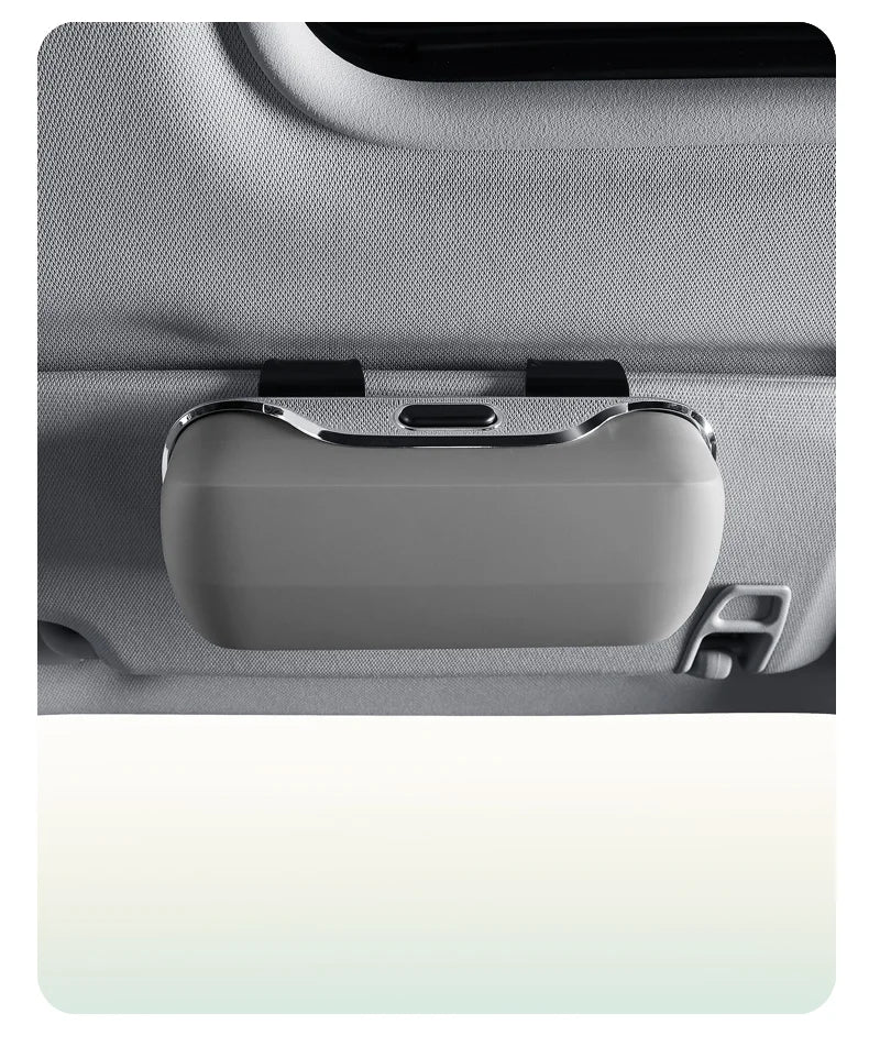 Exclusive for Tesla model 3 model Y model S model X Cybertruck Sunglasses Holder Sun Visor Clip On ABS Eyeglass Case