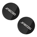 2Pcs Car Cup Holder Mat for Chery Jaecoo J7 J8 7 Phev 2025 2024 2023 Anti Slip Leather Water Cup Coasters Pads Accessories