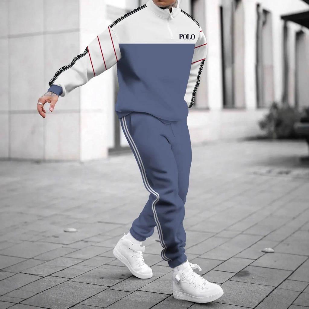 Men's Hoodie Sweatshirt 3D Print Casual Sportswear Long Sleeve Loose Fit Spring Autumn Set with Pants Polyester Fabric