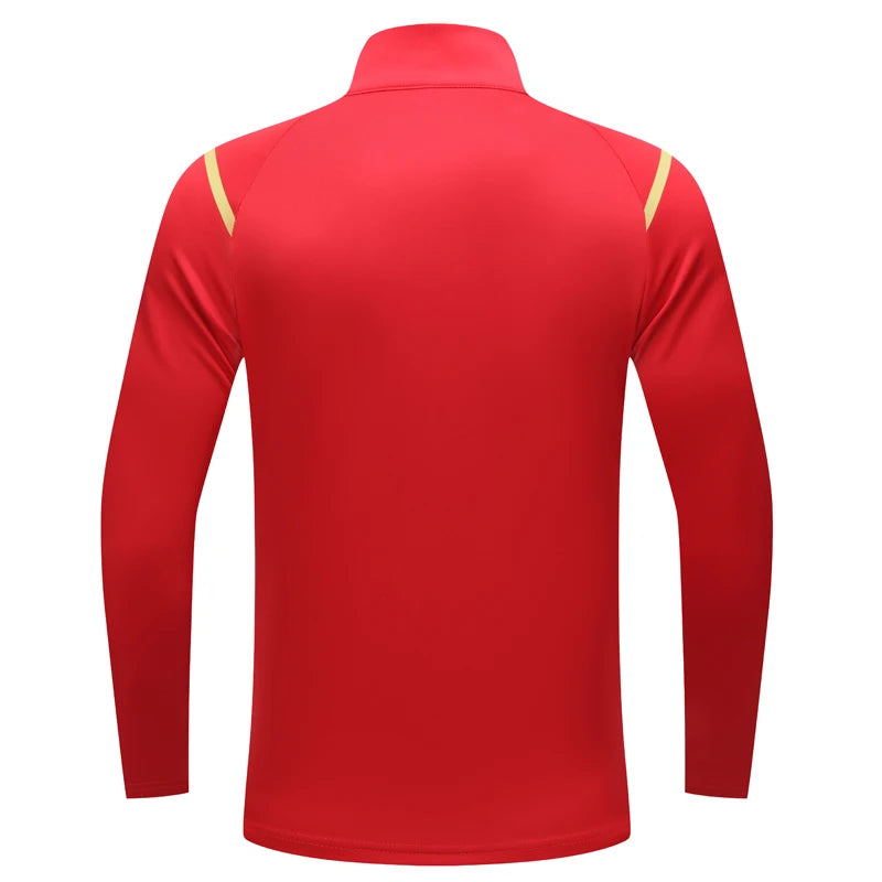 Men Sweatshirt Running Training Patchwork Zipper Pocket Outdoor Casual Fashion Coat Gym Jogging Breathable Quick Drying Jacket