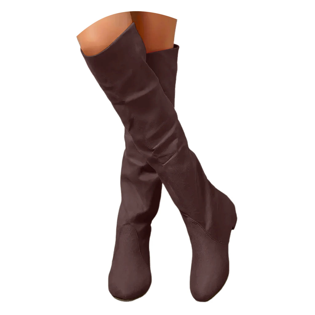 Women'S Over The Knee Thick Heel Boots
