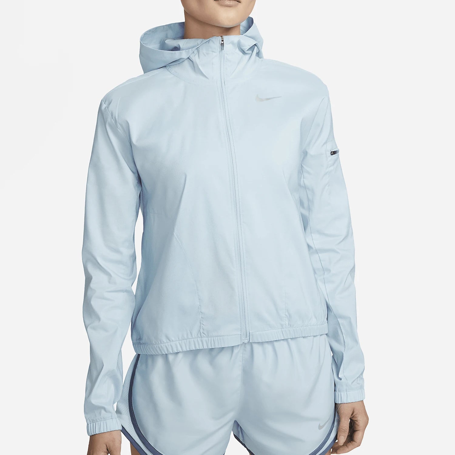 Nike Official Authentic New Women's Water-Resistant Hooded Running Jacket Sun Protection DH1991-442