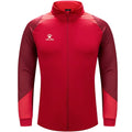 KELME Men's Running Jacket Football Sport Training Coat Windproof Fitness Jogging Sportwear Warm Lamb Woll Jackets 8361WT1064
