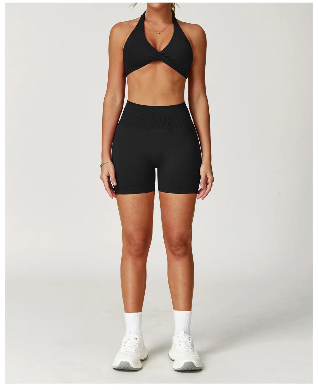 Seamless Yoga Set Gym Clothes 2PCS Women Sportswear Yoga Suits Tracksuits Fitness Long Sleeved Jacket Sports Bra Gym Leggings