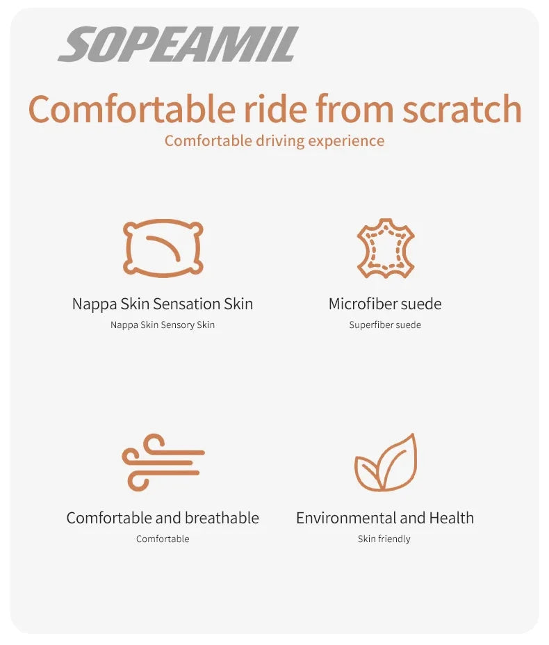 Car Suede Leather Headrest Seat Waist Cushion Pillow Jeep Patriot Commander Renegade Compass Grand Cherokee Wrangler Gladiator