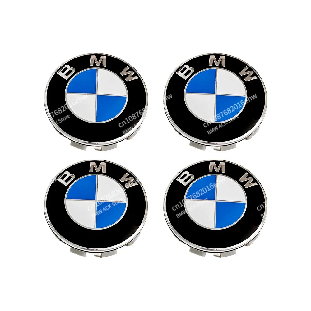 4pcs Car Wheel Center Caps 56mm/68mm Diameter for BMW