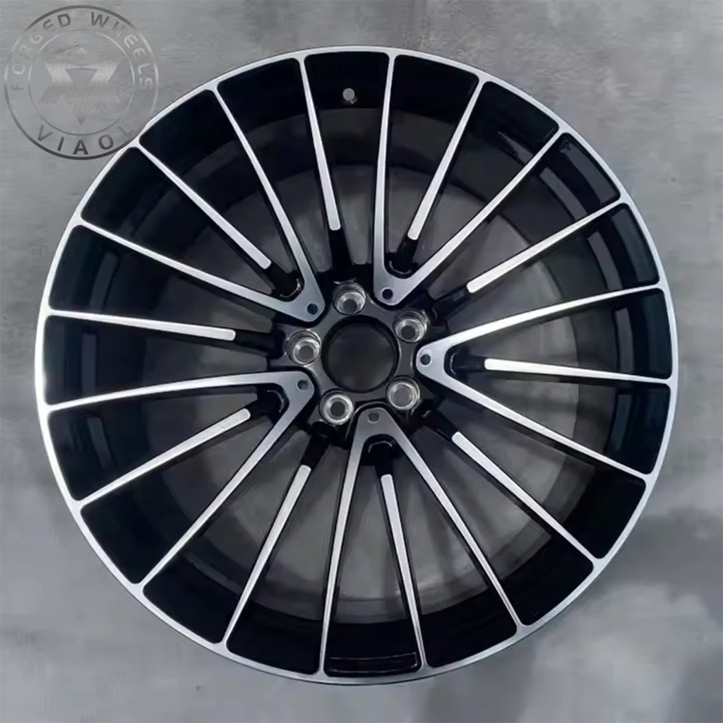 Custom ET Multi Spoke 5 6 Holes 21 22 23 24 Inch Aluminium Alloy Forged Car Wheels Rims for S500 GLS GLE63