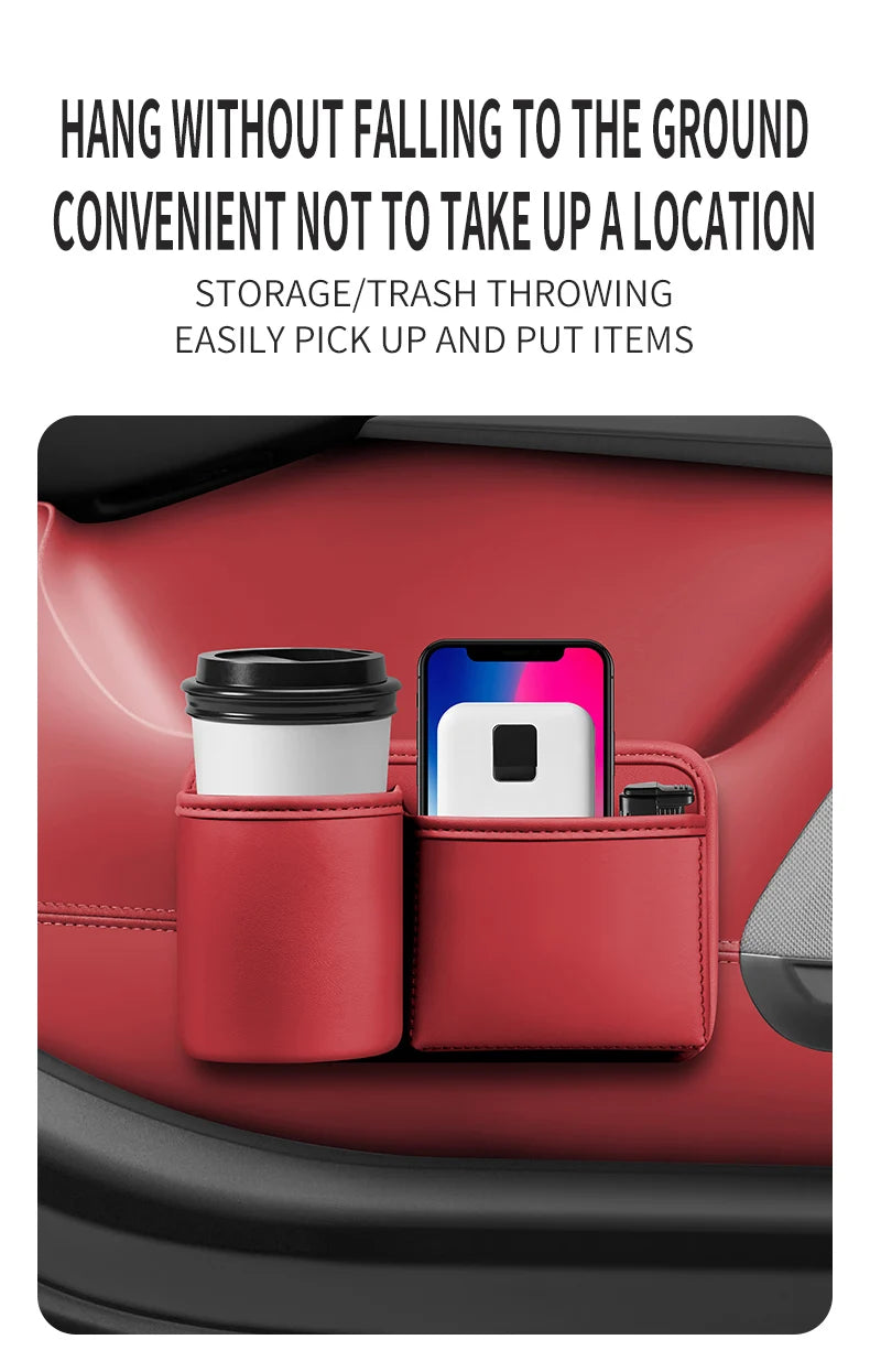 Toyota car seat back storage box multifunctional creative car water cup holder seat rear door storage box car supplies