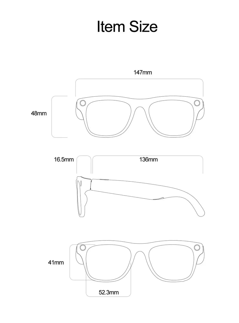 Xiaomi Smart AI Glasses HD 8K Photochromic Multifunction Bluetooth Calling Voice Assistant Music Player Translate Camera Glasses