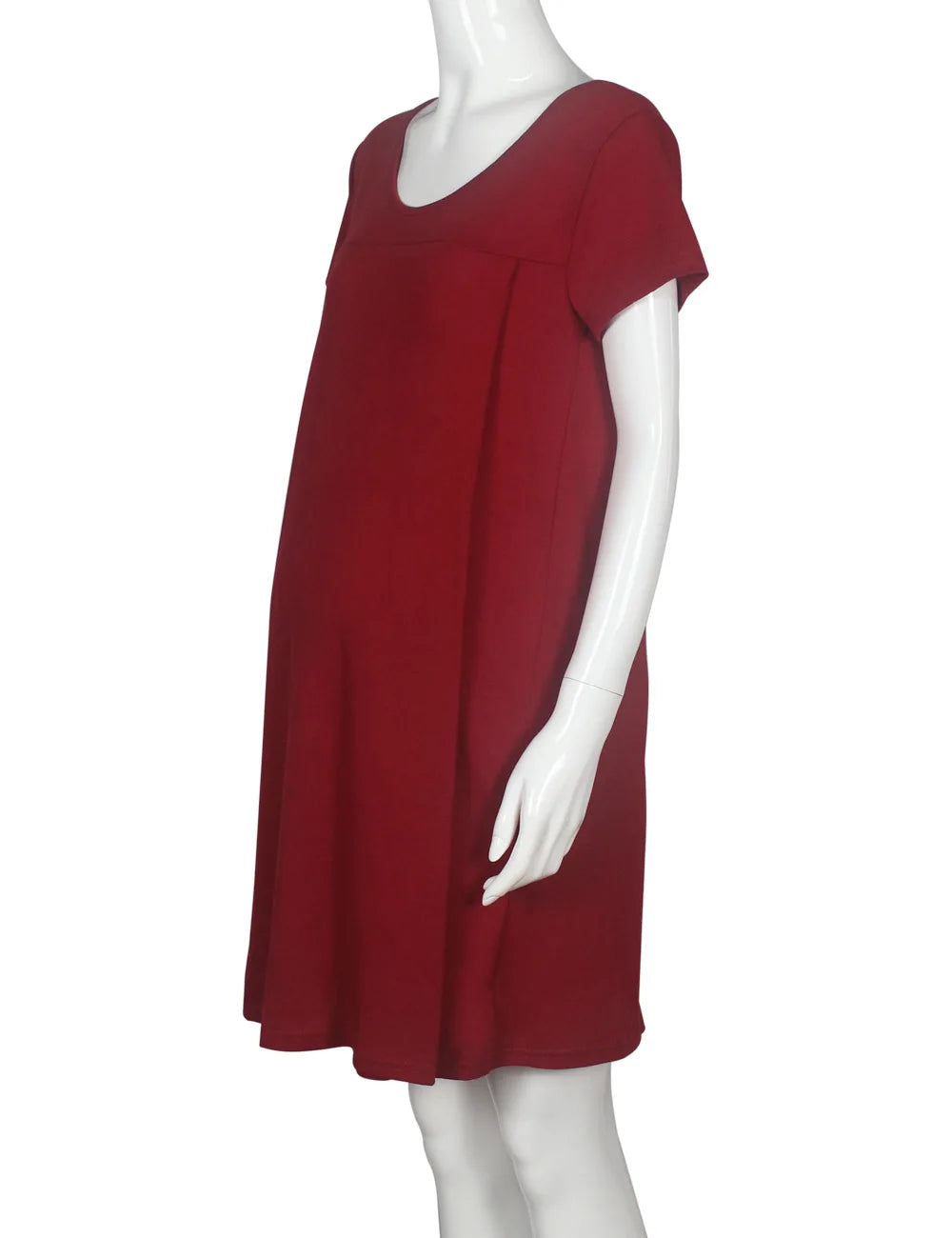 European And American Maternity Hospital Dress With Hidden Side Openings For Nursing Care Short Sleeves