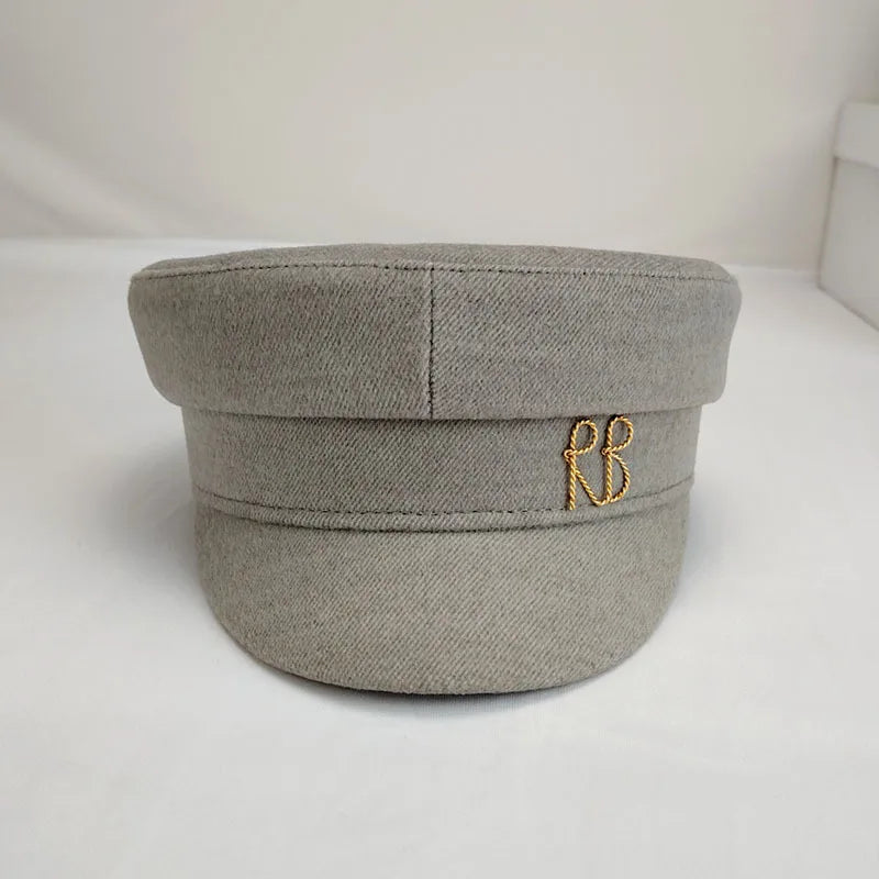 New Arrival Brand Designer Hat Autumn Winter Newsboy Caps Letter Baker Boy Cap Flat Caps