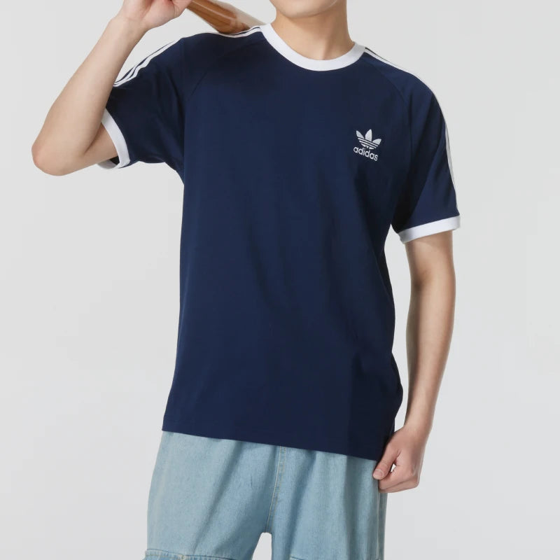 Adidas Trefoil T-Shirt Men's and Women's Sportswear Fashionable Comfortable Breathable Casual Short-Sleeved Top Ia4850