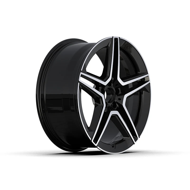 Car Hub Rims Passenger Car Wheels 5X112 Forged Alloy 18 19 20 21 22 23 Inch for Mercedes benz Aluminium Alloy Black Rim