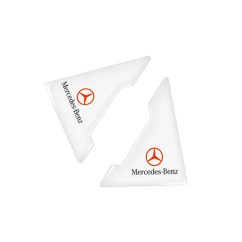 2Pcs Car Door Corner Crash Scratch Protector Cover for Mercedes Benz A B C E R G S Class AMG W124 W169 W176 W212 W204 W205 W210