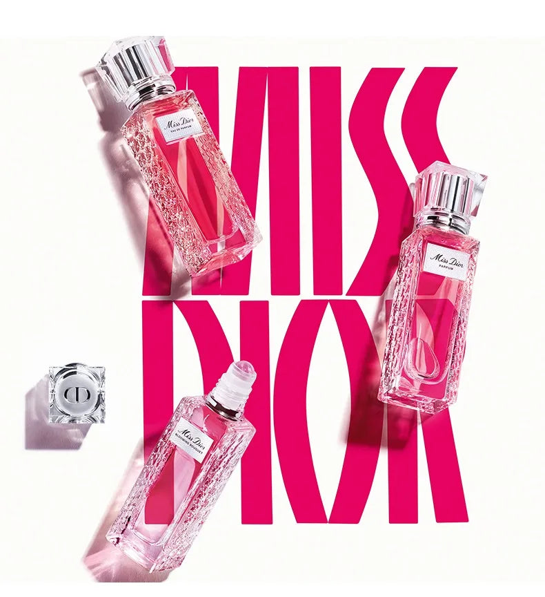 Dior Miss Dior Blooming Bouquet Eau de Toilette Roll-On Perfume for Women 20/100ml, Original Women's Perfume, Beauty Makeup
