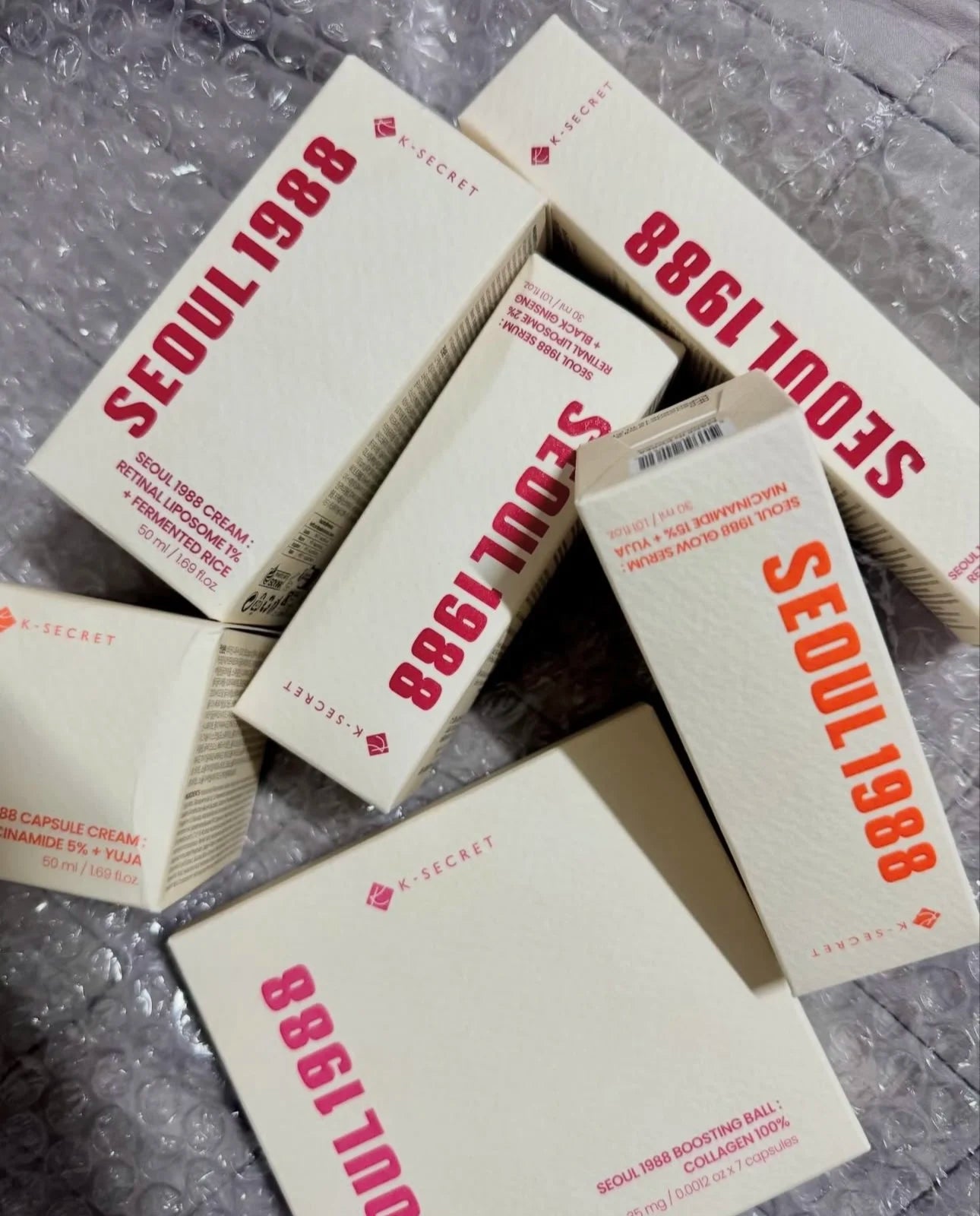 Original Korean Skin Care Series Pine Cleansing Milk Brand Eye Cream Ginseng Serum Whitening Sunscreen K-secret Seoul 1988 Care