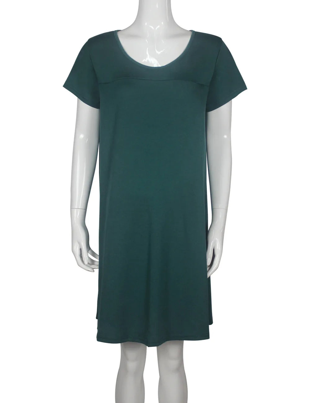 European And American Maternity Hospital Dress With Hidden Side Openings For Nursing Care Short Sleeves