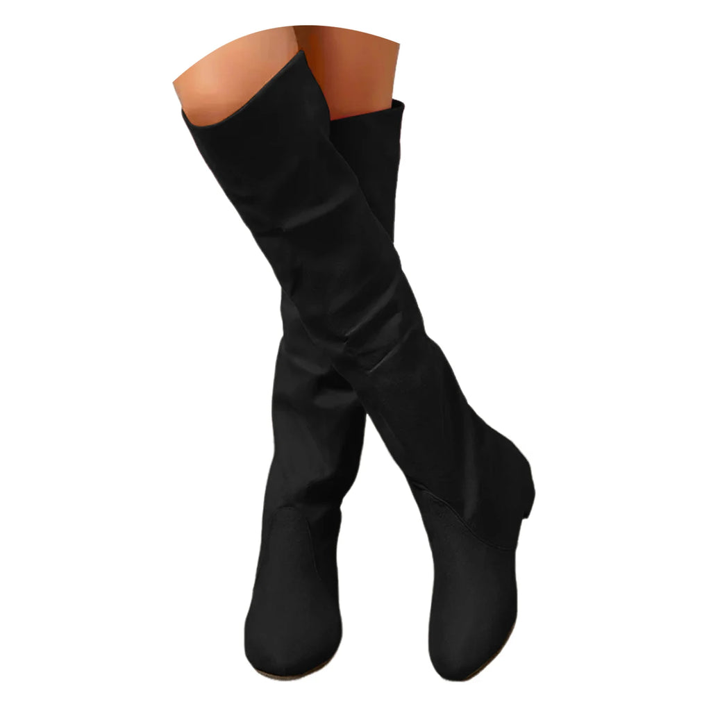 Women'S Over The Knee Thick Heel Boots