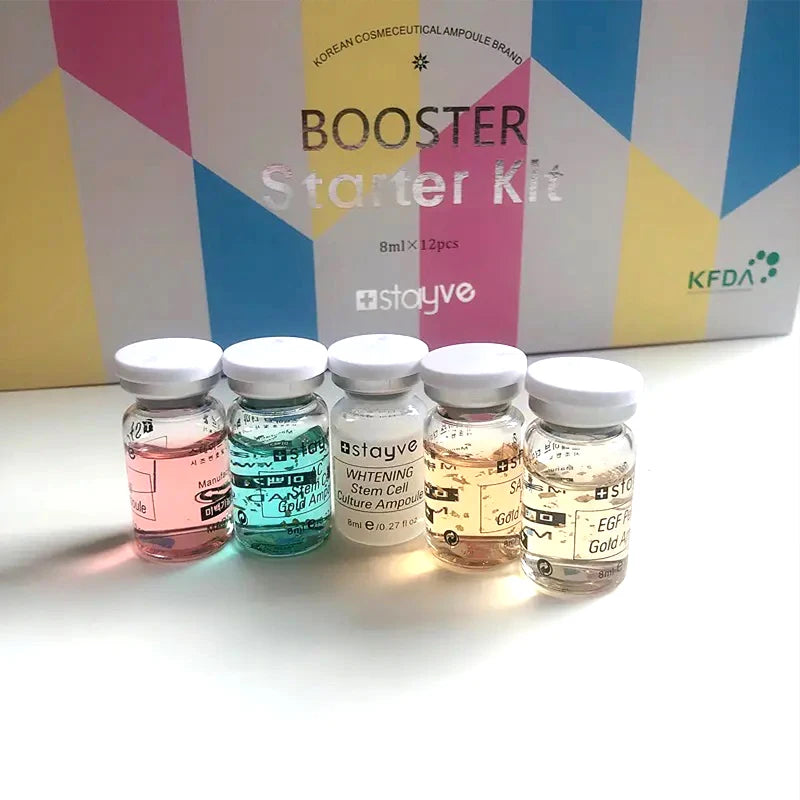 Korea Original Stayve BB Cream Glow Beginner Starter Kit Niacinamide/Peptide Face Skin Care Serum Essence