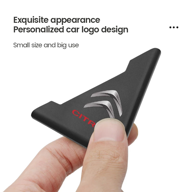 2pcs Silicone Car Door Corner Protector Anti-Collision Scratch Cover For Citroen Elysee Berlingo Xsara C3 C2 C1 XR C4 Picasso C5