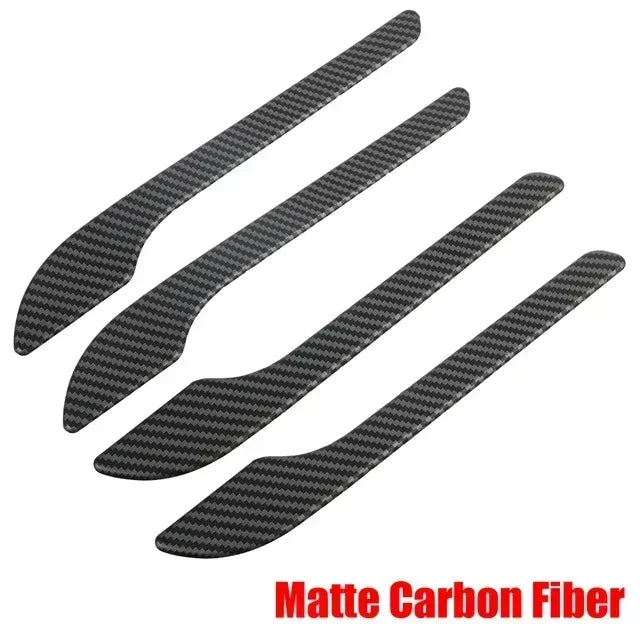 Door Handle Sticker for Tesla Model 3/Y/3 Highland Model Y Juniper 2025 Carbon Fiber Door Protector Wrap Cover Paste Accessories