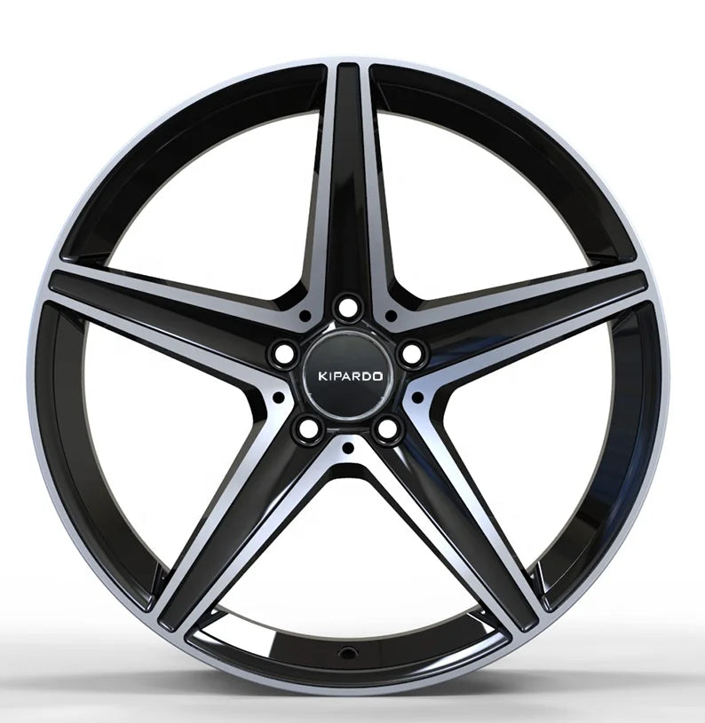 High Quality 20 Inch Passenger Car Aluminum Alloy Wheels Rims Cheap Price Five Spoke Design New Condition PCD 5x112 5x120
