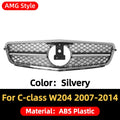 Front Bumper Grille Grill Tuning Accessories For Mercedes Benz C class W204 2007-2014 C180 C200 C250 C300 AMG GT Diamond Style