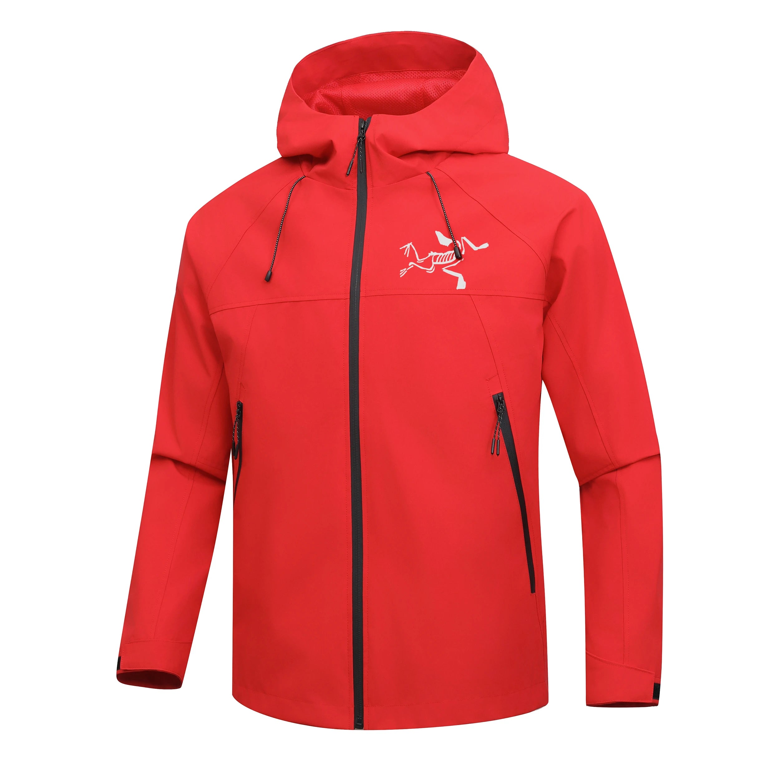 Unisex Waterproof Windproof Hooded ARC Jacket with Breathable Inner Net - Multiple Colors for Outdoor Fishing Hiking Jacket