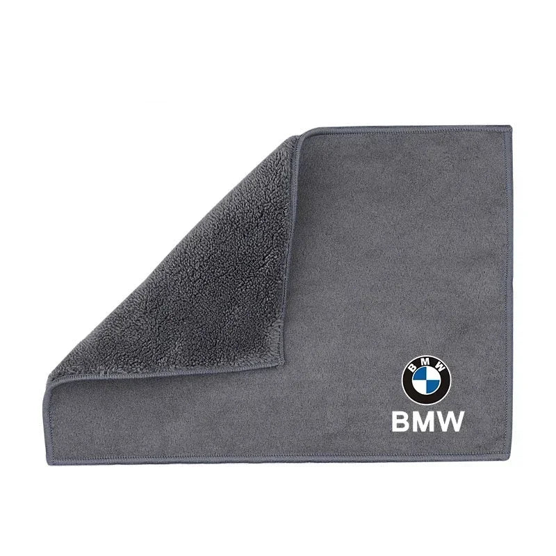 Microfiber Towel Car Cleaning Care Accessories For BMW E46 E90 E60 F30 F10 E39 E36 F20 G30 G20 E87 E92 E91 E30 F11 F31 X1 X2 X3