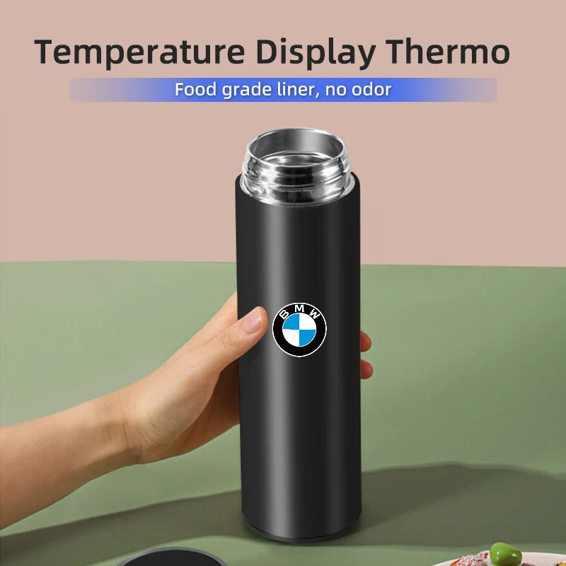 Office Home Mug Thermal Tumbler Outdoor Insulated Cup Water Bottle For BMW 1 3 5 Series X1 X4 X5 X7 G20 G38 F20 F39 F48 E46 E60