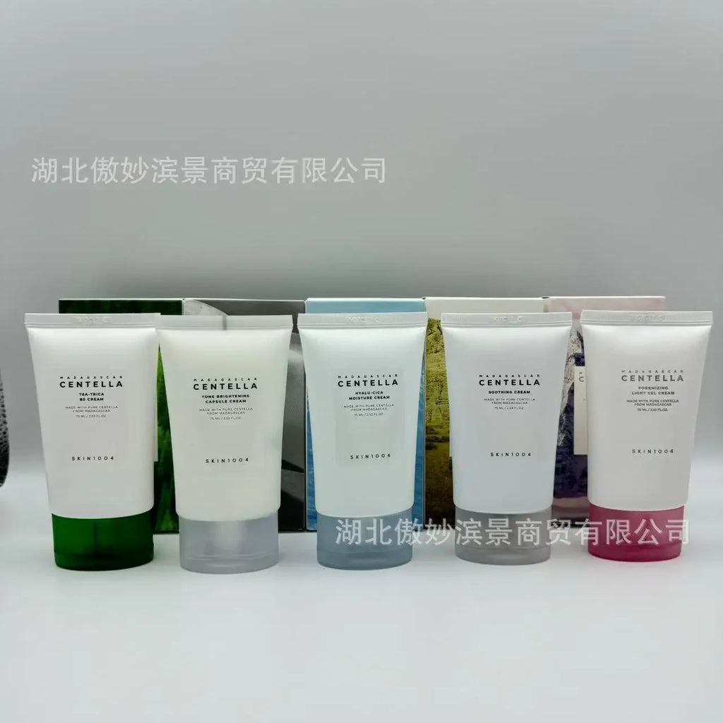 Korean Skin1004 Centella Asia Cream Soothes and Repairs Acne Scars Sensitive Skin Moisturizes Thin Skin Care Angel 75ml