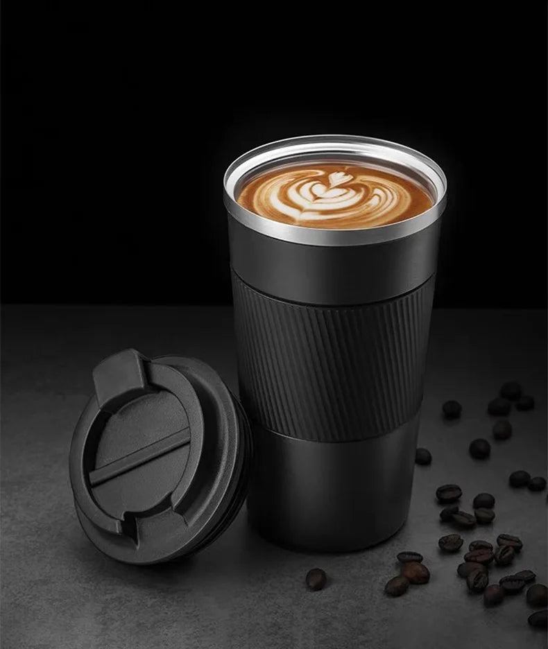 F1 Ferrari Car Emblem Stainless Steel Thermals Mug Coffee Water Cup For Ferrari Roma 488 Portofino F8 Roma Spider SF90 Superfast