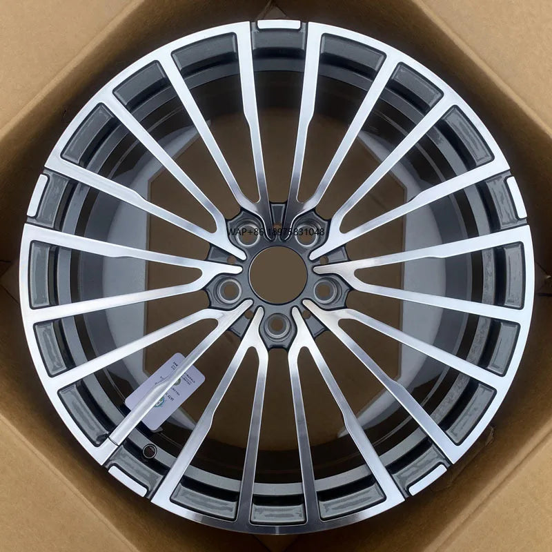 Customized Car Wheels 18 19 20 22 Inch Aluminium Black Chrome Alloy Wheel Rims for