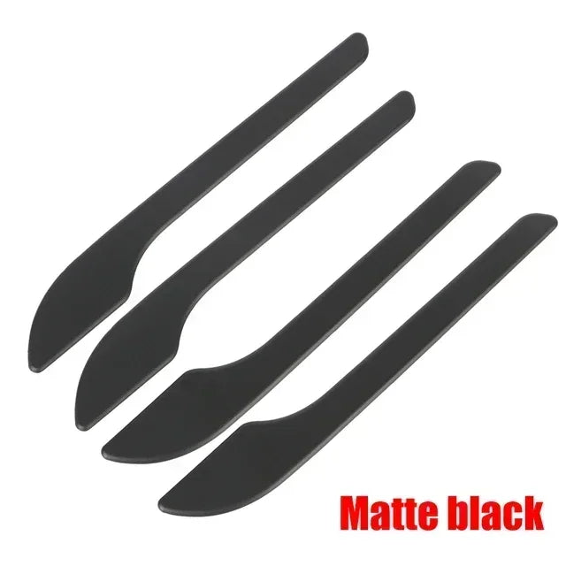 Door Handle Sticker for Tesla Model 3/Y/3 Highland Model Y Juniper 2025 Carbon Fiber Door Protector Wrap Cover Paste Accessories