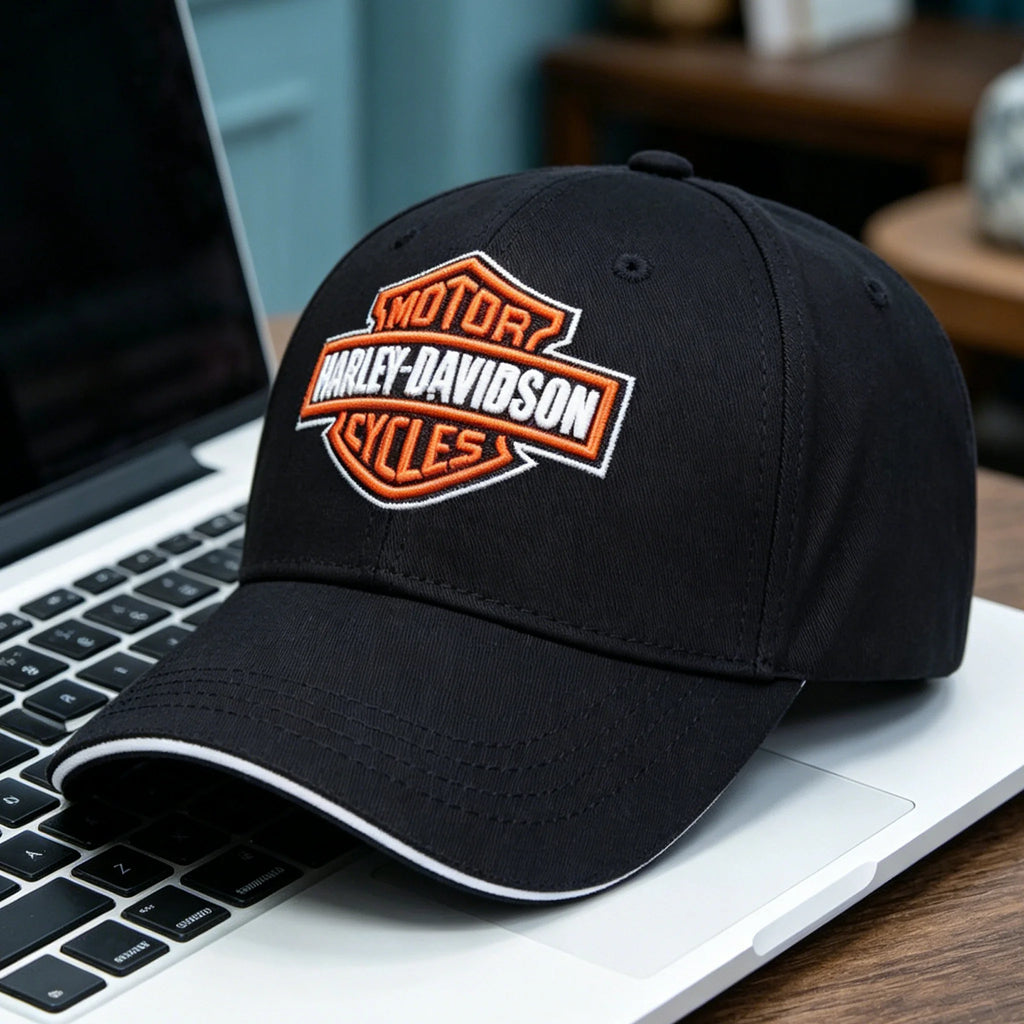 Fashion Motorcycle Baseball Hat Embroidered Outdoor Sport Hat Men Women Sunshade Hat For Harley Davidson Racing Team Accessories