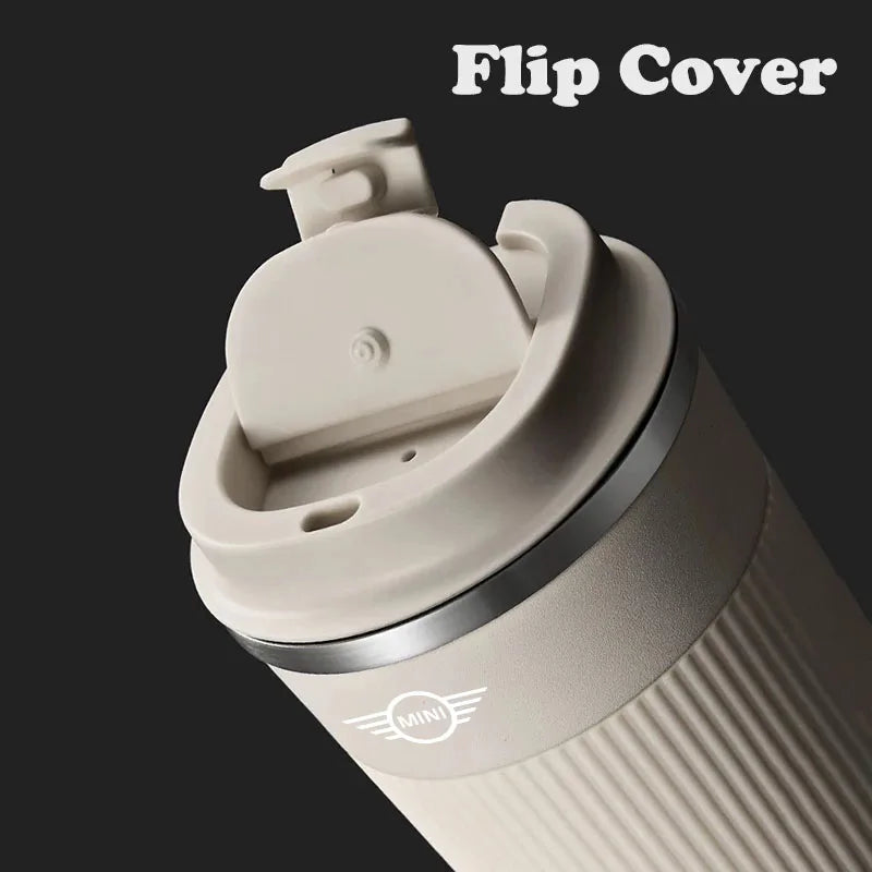 For Mini Cooper Works ONE JCW F54 F55 F56 F57 R55 R56 R57 R60 F60 500ML Thermo Cafe Coffee Mug Car Thermos Mug Travel Thermo Cup