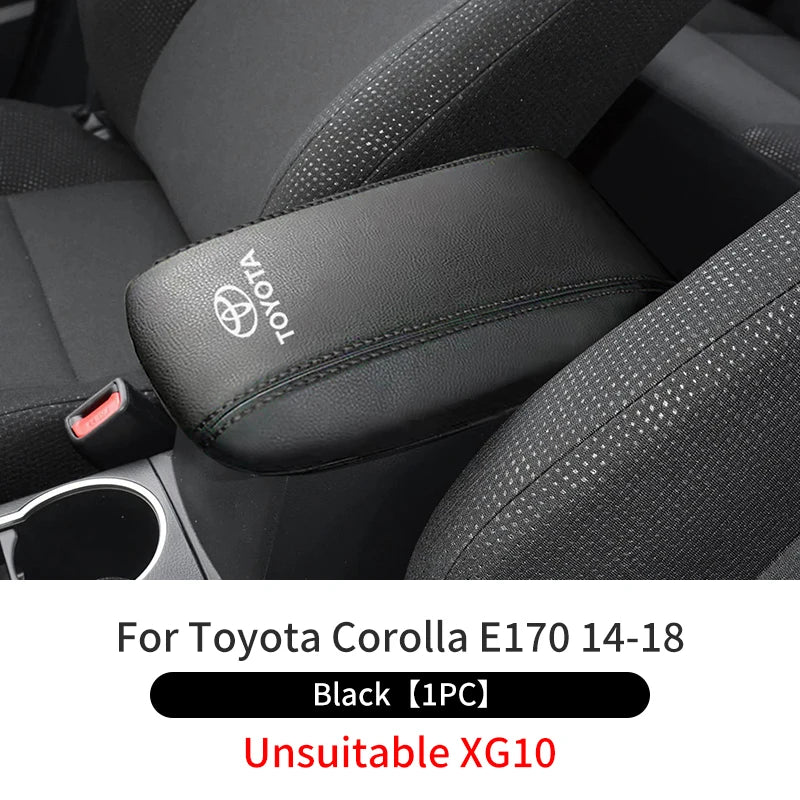 Toyota Armrest Box Protective Cover Armrest Booster Pad For Toyota Corolla Yaris Aygo GT86 Prius RAV CHR Camry Auris Avensis