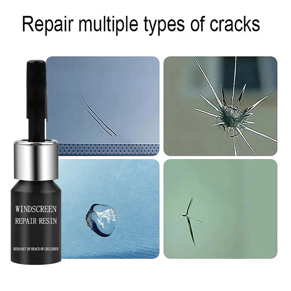 Car Glass Repair Window Cracks Gone Kit Remove Scratch Automobile Truck Motorcycles Broken Repair Windscreen Crack Recovery Set