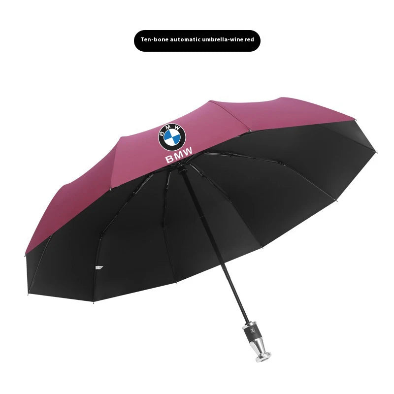 Car Automatic Folding Windproof Sunshade Umbrella For BMW M X1 X3 X5 X7 E36 E39 E46 E60 E90 E91 E92 F10 F20 F30 F01 G20 M3 M4 M5