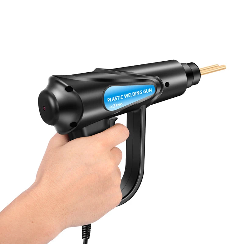 70W Plastic Welding Machine Plastic Welder Gun Car Bumper Repair Kit with 200/600/1000 Pcs Hot Staples Car Tools Kit