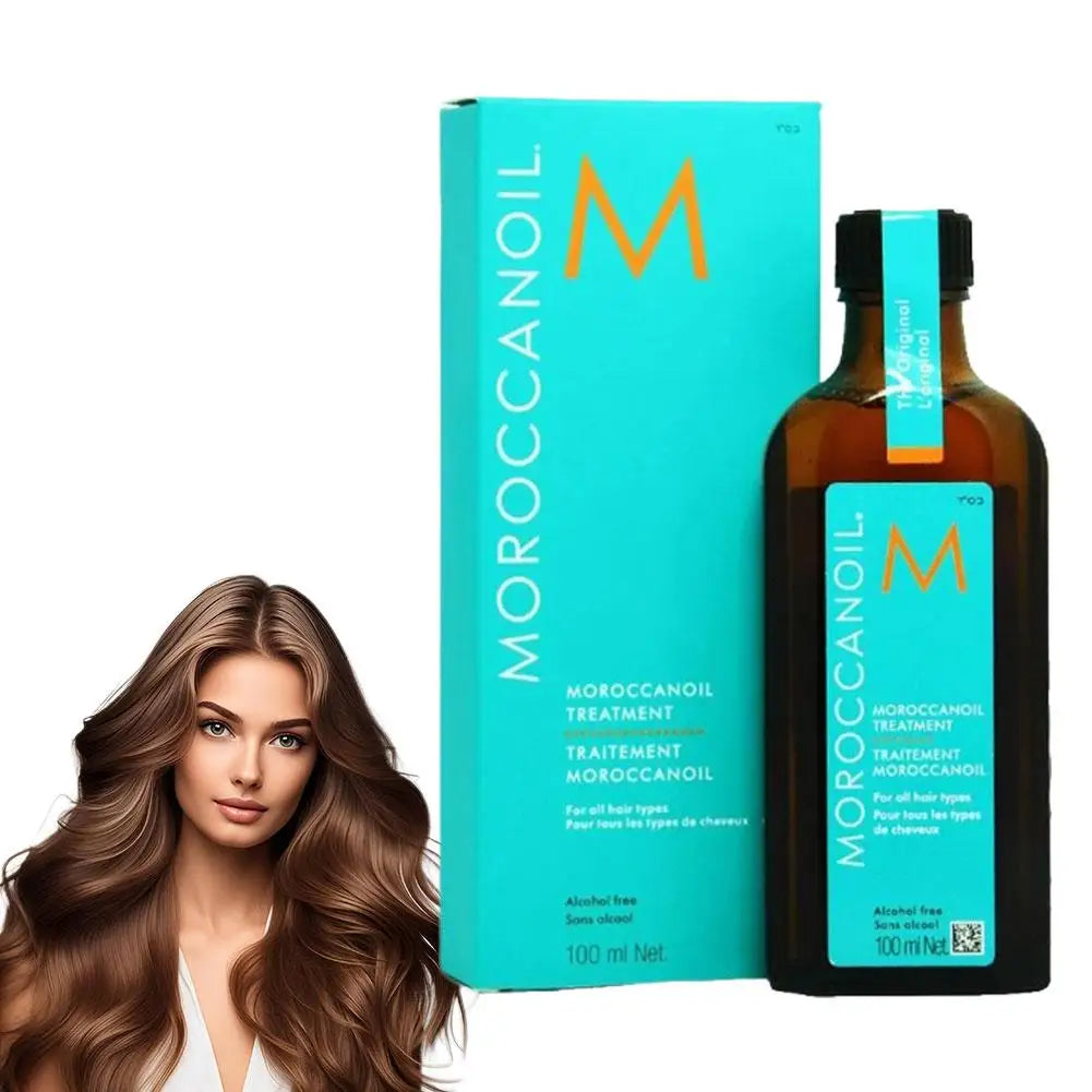 Morocco Hair Care Essential Oil Treatment Strengthen Hair Elasticity Dry Hair Repair Damaged Hair Nourish Scalp Hair Care