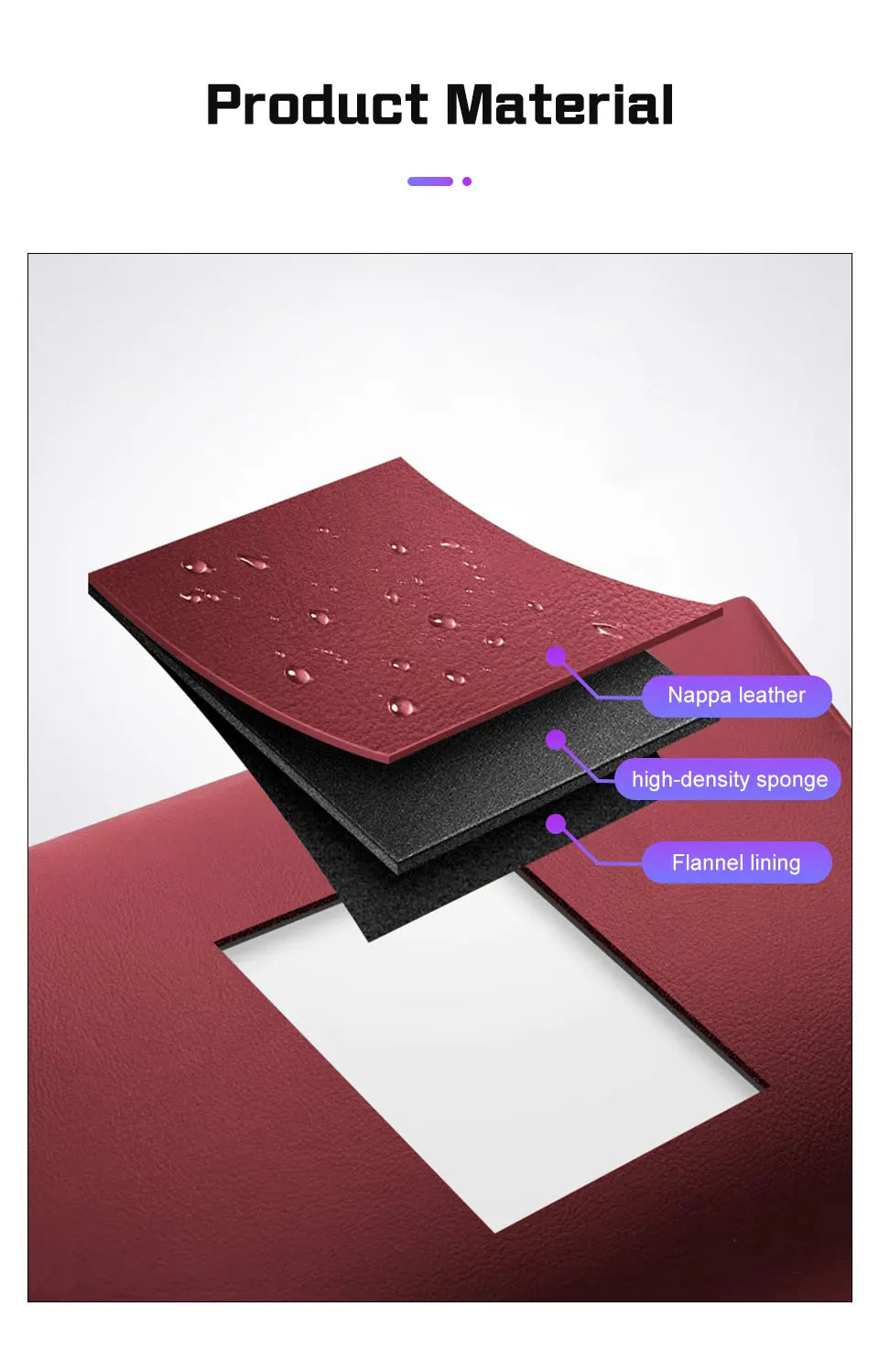 for Baojun 510 730 360 560 RS-5 530 630 Wuling Hongguang S Leather Car Tissue Bag Seat Back Hanger Kleenex Case Visor Napkin Box