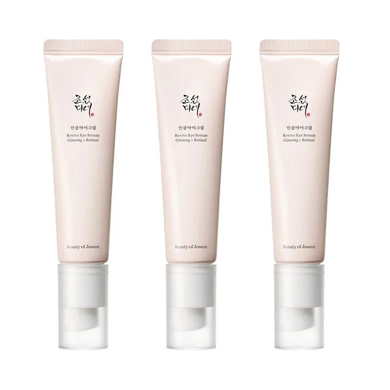 Korean Beauty of Joseon Ginseng Essence Eye Cream Moisturizing Improves Fine Lines, Dry Lines and Dark Circles Around The Eyes