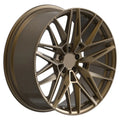 Custom Passenger Car Wheels 18 19 20 21 22 Inch 1 Piece Matte Rims Bronze Forged Wheel