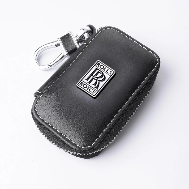 leather car key cover for Rolls-Royce