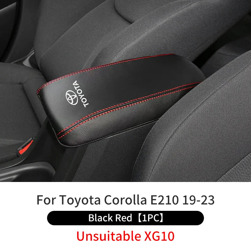Toyota Armrest Box Protective Cover Armrest Booster Pad For Toyota Corolla Yaris Aygo GT86 Prius RAV CHR Camry Auris Avensis