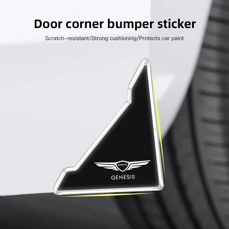 Car Door Corner Protection Decals Stickers Car Styling for Genesis G80 GV70 GV80 GV60 G70 Essentia Neolun G90 GV90 X Accessories