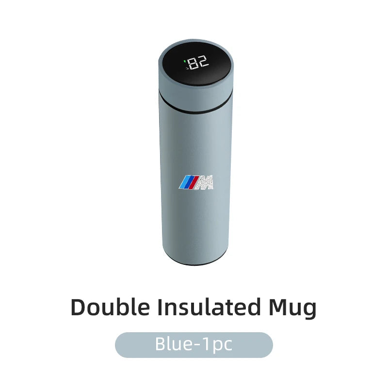 Office Home Mug Thermal Tumbler Outdoor Insulated Cup Water Bottle For BMW 1 3 5 Series X1 X4 X5 X7 G20 G38 F20 F39 F48 E46 E60