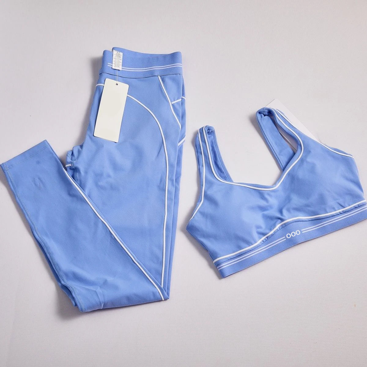 2026 Summer Women's Fashion Slim Fit Tank Top and Fitness Pants Sports Running Jump Rope Set Two Piece Set